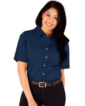 'BG6217S Ladies' Scotchgard Twill S/S Shirt'
