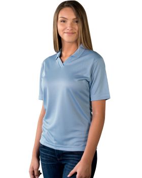 'BG6219 Ladies' Wicking V-Neck Polo'