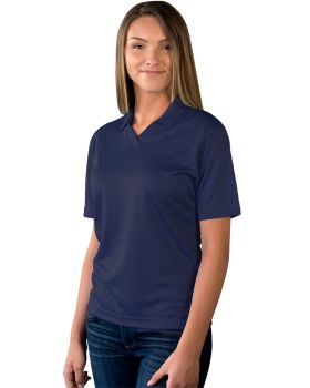 'BG6219 Ladies' Wicking V-Neck Polo'
