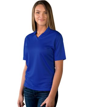 'BG6219 Ladies' Wicking V-Neck Polo'