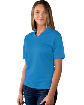 'BG6219 Ladies' Wicking V-Neck Polo'