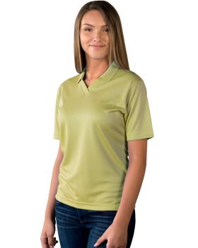 'BG6219 Ladies' Wicking V-Neck Polo'