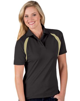 'BG6223 Ladies' Wicking Raglan Sleeve Polo'