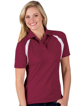 'BG6223 Ladies' Wicking Raglan Sleeve Polo'
