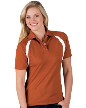 'BG6223 Ladies' Wicking Raglan Sleeve Polo'