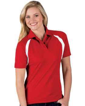 'BG6223 Ladies' Wicking Raglan Sleeve Polo'
