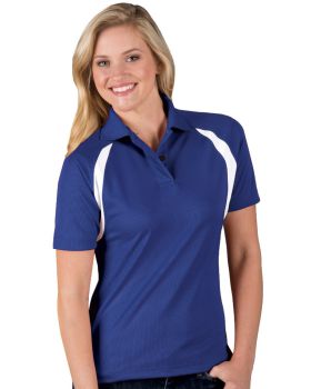 'BG6223 Ladies' Wicking Raglan Sleeve Polo'