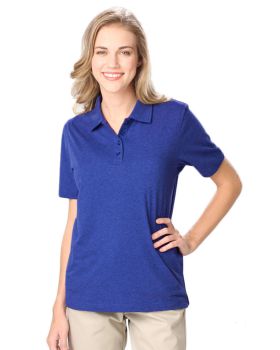 'BG6229 Ladies' Heathered Polo'