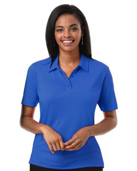 'BG6232 Ladies S/S Nailhead Polo'