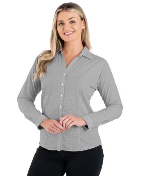 'BG6269 Ladies L/S Gingham'