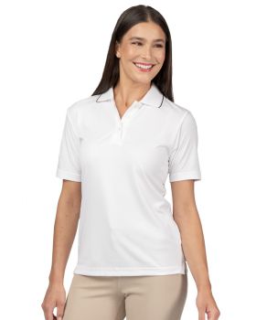 'BG6301 Ladies' s Striped Trim Value Polo'