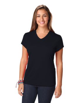 'BG6302 Ladies' Value Wicking V-Neck Tee'