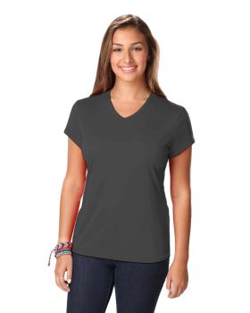 'BG6302 Ladies' Value Wicking V-Neck Tee'