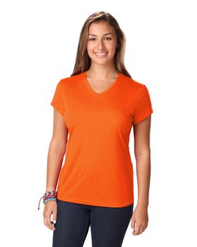 'BG6302 Ladies' Value Wicking V-Neck Tee'