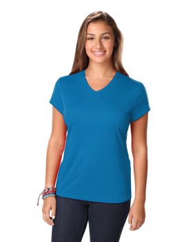 'BG6302 Ladies' Value Wicking V-Neck Tee'