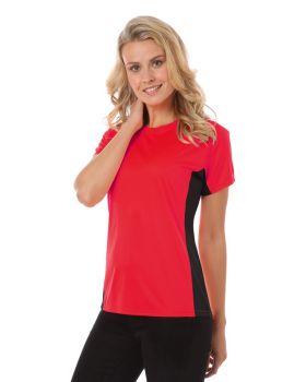 'BG6304 Ladies' Colorblock Tee'