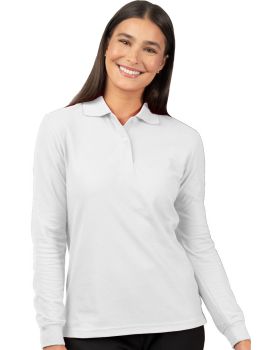 'BG6502 Ladies' Soft Touch L/S Pique Polo'