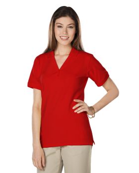 'BG6505 Ladies' Soft Touch Y-Placket Polo'