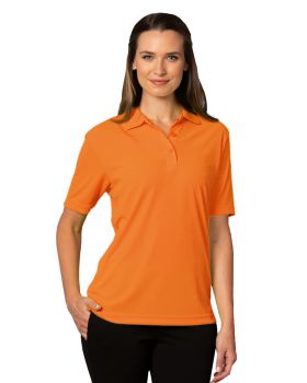 'BG6510 Ladies' Hi-Visibility S/S Wicking Pique Polo'