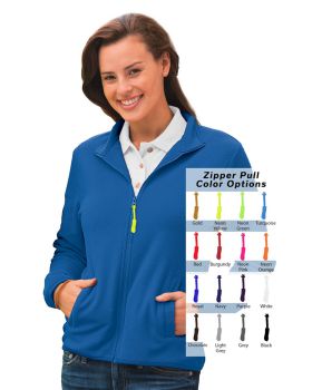 'BG6951B Custom Zipper Pull Polar Fleece Jacket'