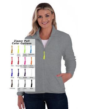 'BG6951B Custom Zipper Pull Polar Fleece Jacket'
