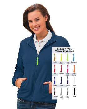 'BG6951B Custom Zipper Pull Polar Fleece Jacket'