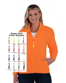 'BG6951B Custom Zipper Pull Polar Fleece Jacket'