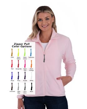 'BG6951B Custom Zipper Pull Polar Fleece Jacket'
