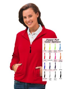 'BG6951B Custom Zipper Pull Polar Fleece Jacket'