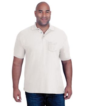 'BG7202 Men's Scotchgard Pique Polo with Pocket'