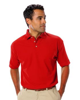 'BG7203 Men's Scotchgard Pique Polo without Pocket'
