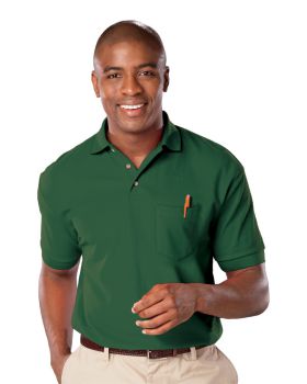'BG7206 Adult Superblend S/S Pocketed Polo'