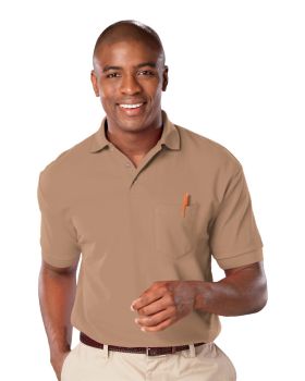 'BG7206 Adult Superblend S/S Pocketed Polo'