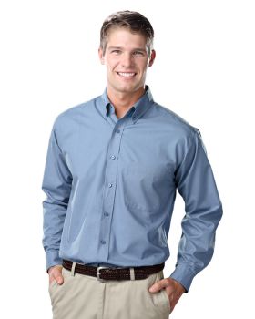 'BG7210 Men's L/S Value Poplin Shirt'