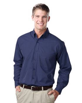 'BG7210 Men's L/S Value Poplin Shirt'