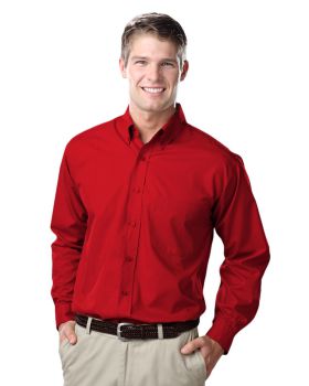 'BG7210 Men's L/S Value Poplin Shirt'