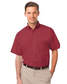 'BG7210S Men's S/S Value Poplin Shirt'