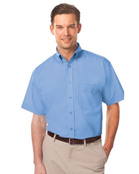 'BG7210S Men's S/S Value Poplin Shirt'