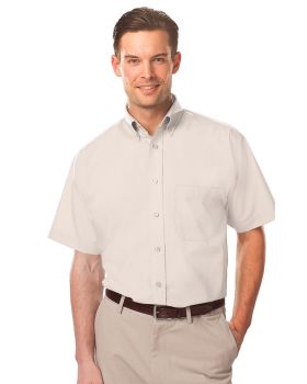 'BG7210S Men's S/S Value Poplin Shirt'