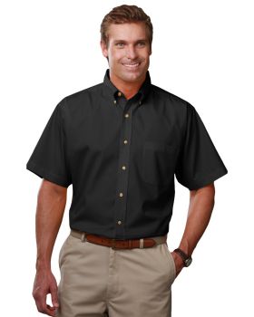 'BG7217S Men's Scotchgard Twill S/S Shirt'