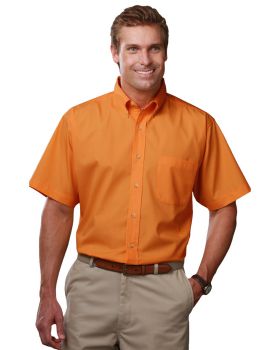 'BG7217S Men's Scotchgard Twill S/S Shirt'