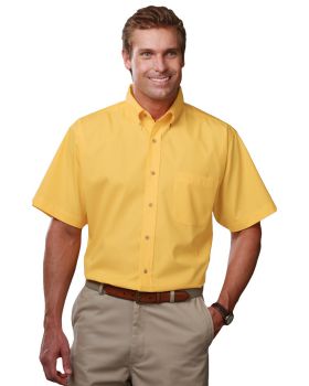 'BG7217S Men's Scotchgard Twill S/S Shirt'