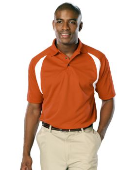'BG7223 Men's Wicking Raglan Sleeve Polo'