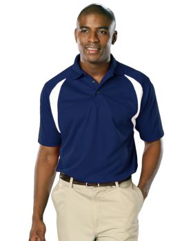 'BG7223 Men's Wicking Raglan Sleeve Polo'