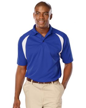 'BG7223 Men's Wicking Raglan Sleeve Polo'