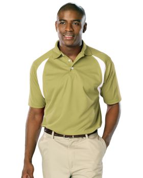 'BG7223 Men's Wicking Raglan Sleeve Polo'