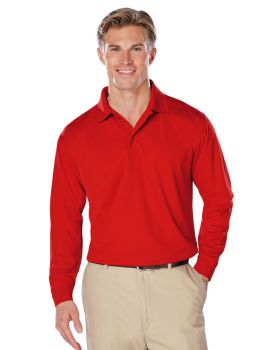 'BG7225 Men's Snag Resistant Wicking L/S Polo'