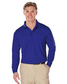 'BG7225 Men's Snag Resistant Wicking L/S Polo'