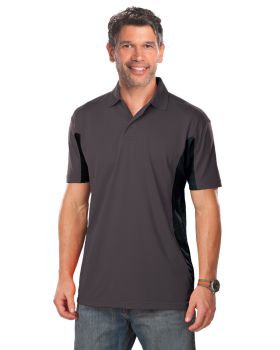 'BG7226 Men's Snag Resist Colorblock Polo'