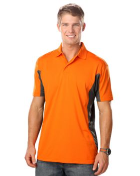 'BG7226 Men's Snag Resist Colorblock Polo'